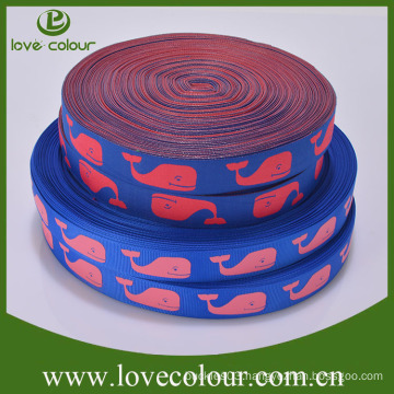 Custom Wholesale Jacquard Embroidery Ribbon Woven Cloth Ribbon